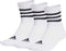 adidas Sportswear 3-Stripes - Korte Sokken - Laag model - Wit (3 paar)
