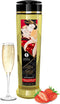 Shunga - Massageolie - Romance Sparkling Strawberry -240 ml