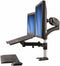 StarTech.com ARMUNONB - Monitor arm met laptophouder - One-Touch hoogteverstelling