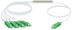 Ubiquiti UF-SPLITTER-4 - Fibre SC/APC naar 4x SATA + 8-pin - Wit