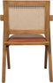 HSM Collection - Eetkamer stoel - Naturel - Tea/leder