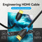 Vention AACBH - HDMI 2.0-kabel - 4K 60Hz - Zwart (2m)