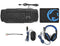 Nedis GCK41100 - Gaming Combo Kit - Toetsenbord met LED verlichting en Anti-Ghosting - Qwerty ES