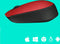 Logitech M171 - Draadloze Muis - 10 meter bereik - Rood