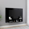 vidaXL - Tv-wandmeubel - 120x23,5x90 - cm - bewerkt - hout - zwart