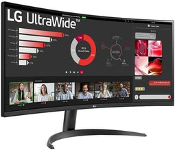 LG 34WR50QK-B - Computer Monitor - 34" UltraWide WQHD 3440 x 1440 - Zwart