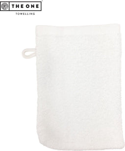 The One Towelling - Washandje - 16 x 21 cm - 100% Katoen - Wit