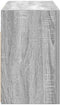 vidaXL - Badkamerwandkast - 60x25x40 - cm - bewerkt - hout - grijs - sonoma - eiken