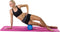 Tunturi NBR Yogamat - Fitnessmat Extra dik 15mm - Anti-slip - 180x60cm - Roze