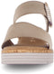Gabor 62.706 - Sandalen - Sleehak - Beige - Maat 37