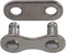 KMC Verbindingsschakel single speed - anti-roest - zilver - 2 stuks