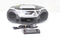 Lenco SCD-720SI - Boombox - DAB+ Bluetooth speaker MP3/CD speler - Zwart