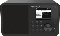 Telestar TOP 200 - Compacte DAB+/FM Internetradio - Bluetooth 5.3 - Zwart