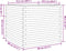vidaXL - Plantenbak - 80x80x68,5 - cm - massief - grenenhout
