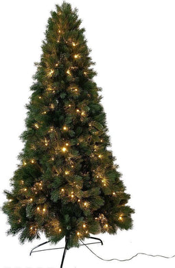 Wintervalley Trees - Kunstkerstboom Joren - 180 cm - 300 LED lampjes warm wit - Groen