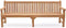 Teak Tuinbank Pini - 240 cm