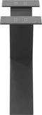 vidaXL - Salontafelpoten - 2 - st - X-vormig - 50x(30-31) - cm - staal - antraciet