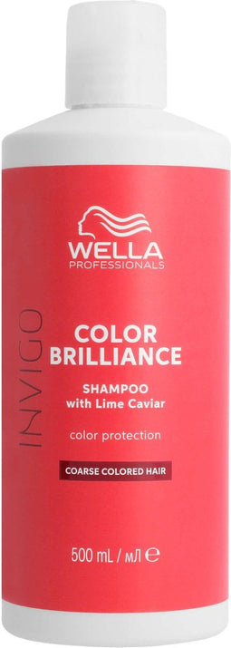 Wella Professionals Invigo Color Brilliance Shampoo Gekleurd & Dik Haar - 500 ml - Gekleurd & dik haar