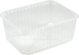 Bak - PP - 1500cc - kilobak - 180x135x82mm - transparant - 400 stuks