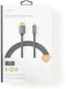 Nedis CVTB34700GY20 - High Speed HDMI-kabel met Ethernet - 200 cm - Grijs