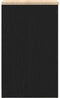 vidaXL - Garagekast - 30x51x85 - cm - massief - grenenhout - zwart
