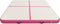 vidaXL - Gymnastiekmat - met - pomp - opblaasbaar - 200x200x15 - cm - PVC - roze