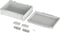 Bopla B 273612 ABS-7035 Bocube Gehäuse 96037665 Industriële behuizing 284 x 364 x 120 ABS Grijs-wit (RAL 7035) 1 stuk(s
