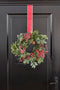 House of Seasons Randell - Kerstkrans - Ø40 cm - Rood