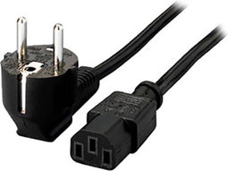 Equip 112120 electriciteitssnoer Zwart 1,8 m C13 stekker CEE7/4