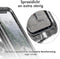 Accezz Telefoonhouder Fiets - GSM Houder Fiets - Telefoonhouder Fiets Waterdicht - 360° Rotatie - Zwart