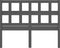 vidaXL - Hoofdbord - 155,5x4x100 - cm - massief - grenenhout - grijs