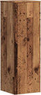 vidaXL - Plantenstandaard - 33x33x100 - cm - bewerkt - hout - oud - houtkleurig