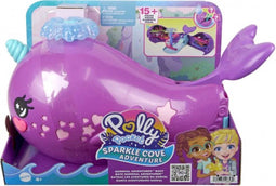 Polly Pocket - Speelset - Boot, inclusief 2 micropoppen en 13 accessoires