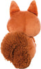 Nici eekhoorn pluche knuffel - oranje - 25 cm