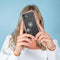 iMoshion Hoesje Geschikt voor Samsung Galaxy A22 (5G) Hoesje Siliconen - iMoshion Design hoesje - Wit / Transparant / Dandelion