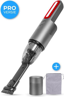 Nuvance - Auto Stofzuiger - 6000Pa - Snoerloos - USB Oplaadbaar - Handstofzuiger - Inclusief Opzetstuk - Ingebouwde Zaklampfunctie