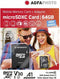 AgfaPhoto MicroSDXC 64GB - Mobile High Speed micro SDHC - Inclusief micro SD Adapter