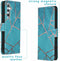 iMoshion Hoesje Geschikt voor Samsung Galaxy A54 (5G) Hoesje Met Pasjeshouder - iMoshion Design Softcase Bookcase - Blauw / Blue Graphic