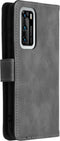 iMoshion Hoesje Geschikt voor Huawei P40 Hoesje Met Pasjeshouder - iMoshion Luxe Bookcase - Grijs