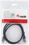 Equip 119281 - DisplayPort 2.1 Kabel - 16K/60Hz 54Gbps - Zilver Zwart