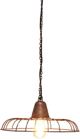 Pole to Pole - Pendent Light - Spider copper