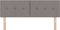 vidaXL - Hoofdbord - Taupe - met - Knopen, - 140 - cm