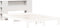 vidaXL - Hoofdbord - met - opbergruimte - 140 - cm - massief - grenenhout - wit