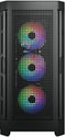 Cougar Duoface Pro RGB - Tower - 2 panelen met RGB-verlichting en luchtstroom - Zwart