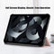 Lunso - Geschikt voor iPad 10 (2022) - Tri-Fold Bookcase hoes - Rose Goud