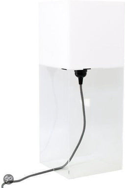 HKliving Plexi table lamp L - 1 lichtpunt - Dimbaar - Wit