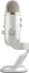 Blue Microphones Yeti - USB Microfoon - Studiokwaliteit Streaming en Recording - Zilver