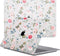 Lunso Geschikt voor MacBook Pro 16 inch (2019) cover hoes - case - Flower Boutique