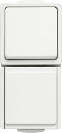 N & L 22534 Compleet Opbouw spatwaterdicht Wit 1 stuk(s)