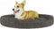 vidaXL - Hondenmand - 110x90x23 - cm - pluche - bruin
